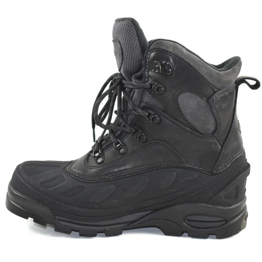 Columbia Buga Xcellerator Men's Size 7‎  Black Leather Waterproof Outdoor Boots